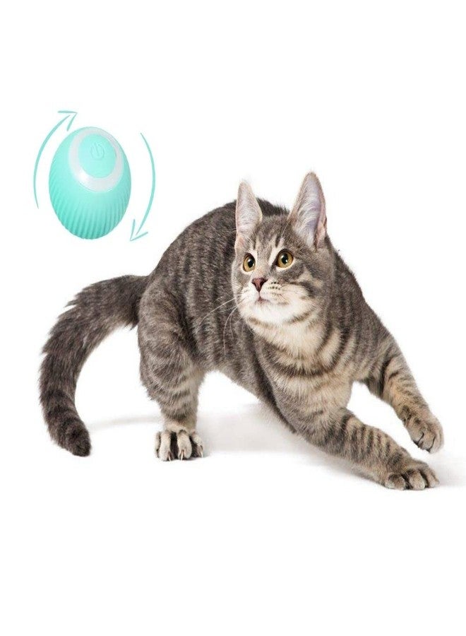 Petgravity Rechargeable LED Cat Toy Ball - 360° Rotating Interactive Play - Smart Charging & LED Lights for Endless Feline Fun - Ideal for Indoor Cats and Kittens! - Image 1